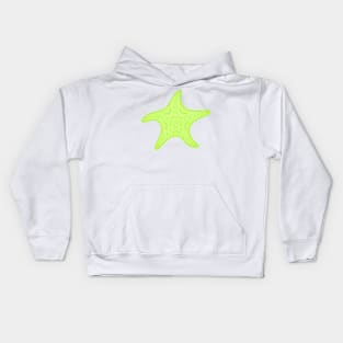 Starfish (green) Kids Hoodie